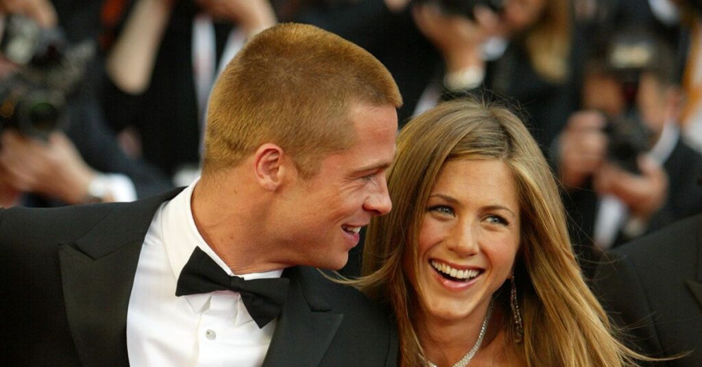 brad pitt and jennifer aniston wedding ring